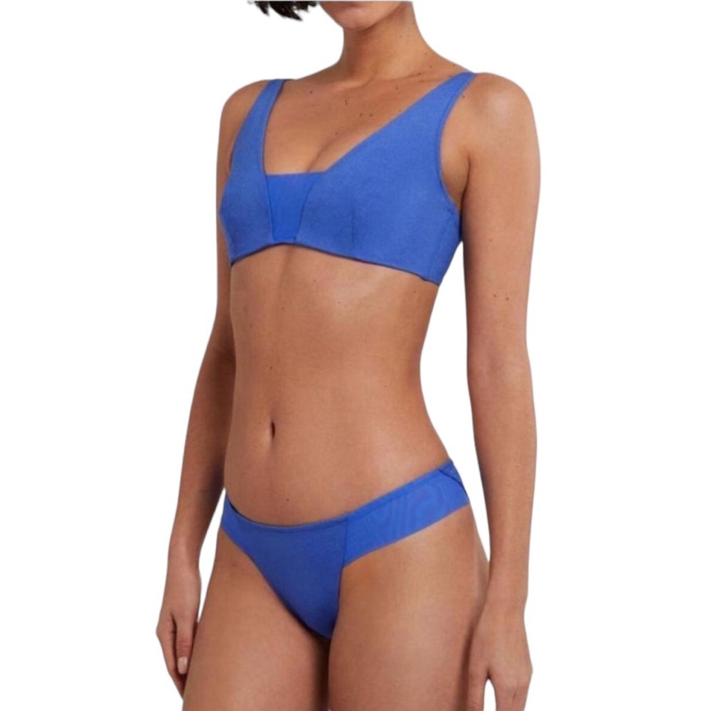 NWT Wolford Juventas Beach Bra in Egyptian Blue Size Small / D Cup Bikini